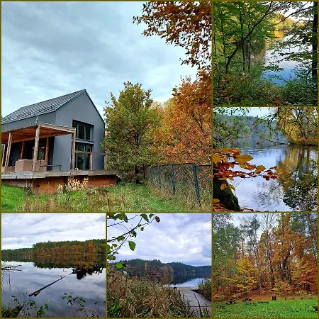 Calm House - Dom Nad Jeziorem Do Wynajecia فيلة Krzynia