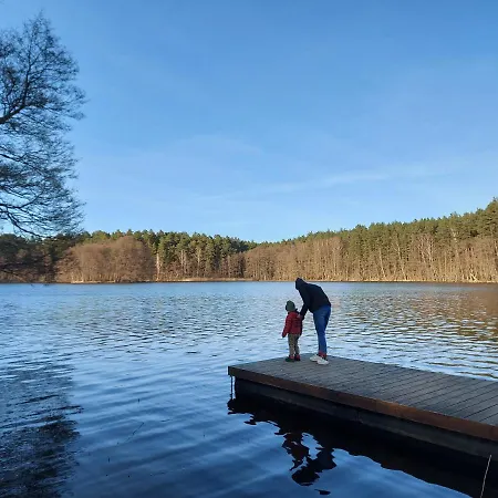 빌라 Calm House - Dom Nad Jeziorem Do Wynajecia Krzynia