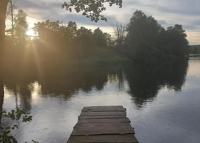 빌라 Calm House - Dom Nad Jeziorem Do Wynajecia Krzynia